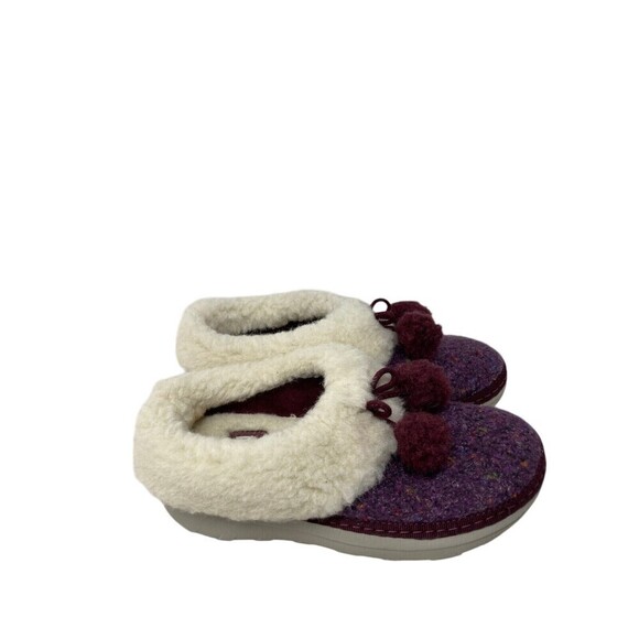 Fitflop Purple and Cream Sippers/ Loafers - Picture 7 of 15